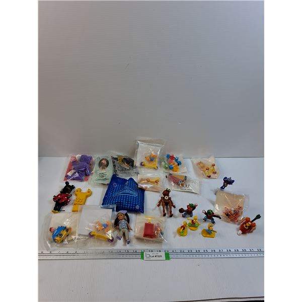(20+) McDonalds Toys: Simpsons, Muppets, TY, Misc