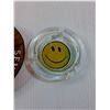 Image 3 : (2) Ashtrays: 7-Up & Smile Face