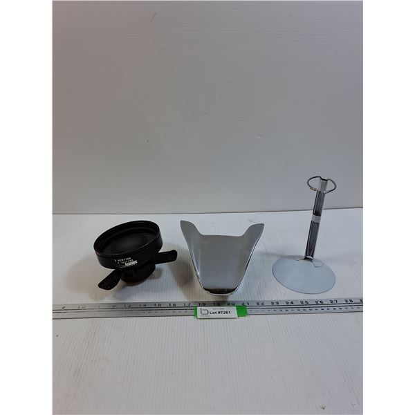 Feightliner Classic Hood Ornament & Doll Stand, Fuji Photo Lens