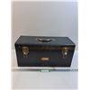 Image 1 : Eaton Metal Tool Box w/Contents - 20" x 8" x 9"