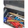 Image 2 : Eaton Metal Tool Box w/Contents - 20" x 8" x 9"