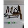 Image 1 : Various Tools - Wrenches, Wire Brushes, Vise-Grips