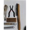 Image 2 : Various Tools - Wrenches, Wire Brushes, Vise-Grips