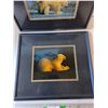 Image 3 : (2) Framed Polar Bear Photos 17.25" x 15.5