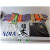 Image 1 : Scarf, (3) Men's Tshirts; England, India, Japan-M, Tree Decoration
