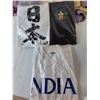 Image 2 : Scarf, (3) Men's Tshirts; England, India, Japan-M, Tree Decoration