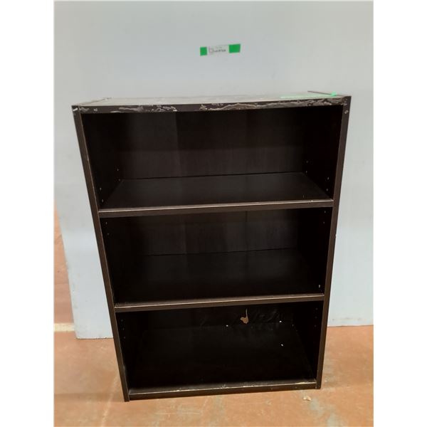 *Three Tiered Wooden Bookshelf, Cannot Ship