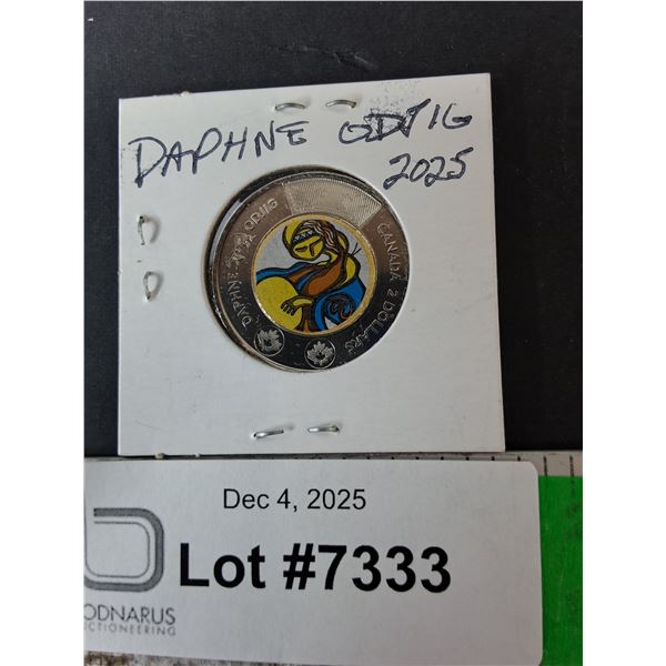 Canadian Daphne Odjig Toonie- 2025