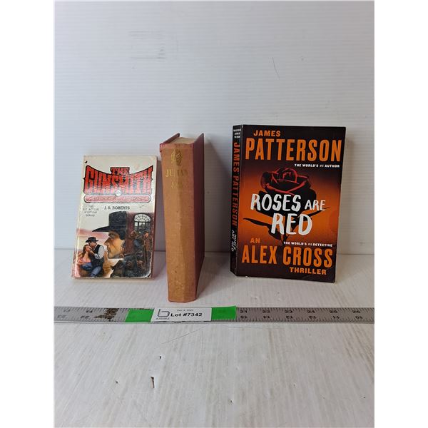 (3) Novels- The Gunsmith, Julian, Roses are Red