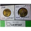 Image 1 : (2) Canadian Oscar Peterson Loonies-2022