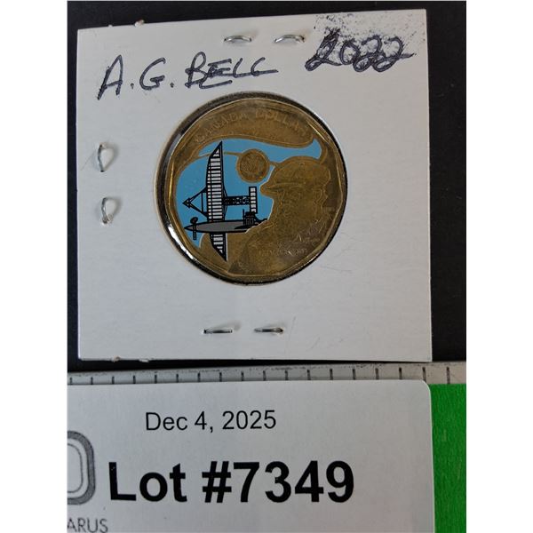 Canadian Alexander Graham Bell Commemorative Loonie- 2022