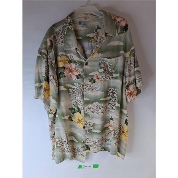 Men's Hawaiian Shirt- L