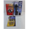 Image 2 : (2) LED Flashlights,10" Groove Joint Pliers,Anti-Slip Tape,Power Nut Driver Bit Set