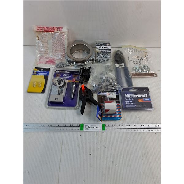 Lot of Misc. Hardware and Push Button Ignitor