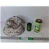 Image 1 : Hat & (2) Containers of Tea- Sealed
