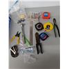 Image 2 : 100 Ft Tape Measure, Ratchet, Nuts & Bolts, Misc.