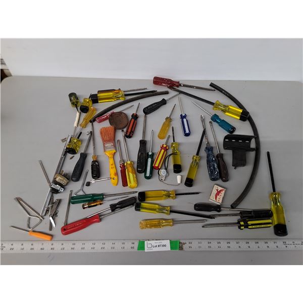 Miscellaneous Screwdrivers, Valve Stem Tool, Straight Blade Plug