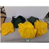 Image 1 : (3) Rainjackets, (2) Pants- Approx. M to XL