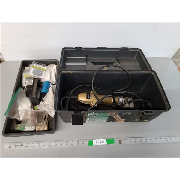 Oster Clipmaster- Powers On, Toolbox 20", Misc. Cannot Ship