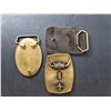 Image 2 : (3) Beltbuckles- Gwil Crane, Newmont Gold, Co-op