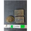 Image 1 : (3) Beltbuckles- Ledcor, PCL, Banff