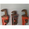 Image 2 : (3) Pipe Wrenches Up to 14" Long