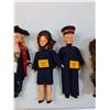 Image 3 : (5) Vintage Blinking Eye Dolls - Eskimo, Salvation Army, British Soliders