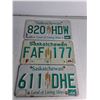 Image 3 : (6) Saskatchewan License Plate