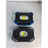 Image 2 : LED Work Light, Batteries, Respirator- As Is