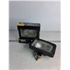 Image 2 : (2) Halogen Flood Lamp- As Is