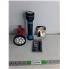Image 1 : Various Flashlights & Duracell Batteries- As is, Cannot Ship