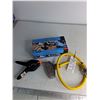 Image 3 : Compressed Air Valve Holder, Electric Cord, Nitrile Gloves- As Is