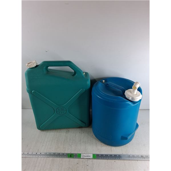 (2) Reliance Water Containers - Cannot Ship