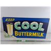 Image 1 : Vintage Keep Cool with Buttermilk 30" x 15"