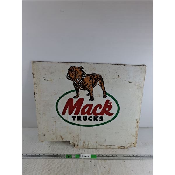 Mack Trucks Sign 24" x 21", Pickup Preferred