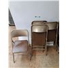Image 1 : *(4) Folding Chairs 29" x 17" x 15", Cannot Ship
