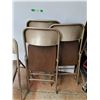 Image 2 : *(4) Folding Chairs 29" x 17" x 15", Cannot Ship
