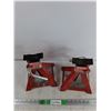 Image 4 : (2) Motomaster 3 Ton Axle Stands
