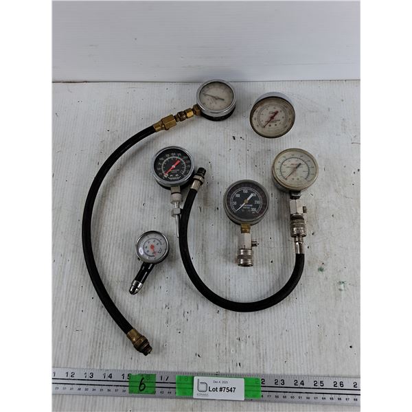 Tire Pressure Gauge, Compression Testers