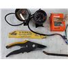 Image 3 : (2) Tachometers, Coping Saw Blades, Pruning Shears, PCV Valve, Bicycle Stand, Misc