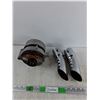 Image 1 : Bosch Alternator - As Is, (2) Exhaust Tips