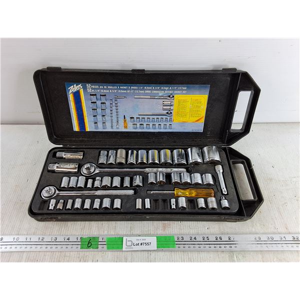 Zellers Drive Combination Ratchet Socket Set - Incomplete
