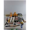 Image 1 : Paint Rollers, Brushes, Drywall Knifes, Hole Saw, Misc