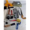 Image 6 : Paint Rollers, Brushes, Drywall Knifes, Hole Saw, Misc