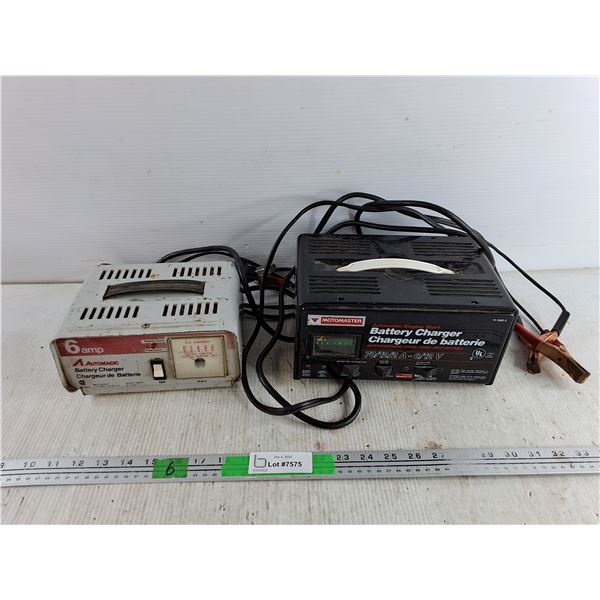 (2) Battery Chargers - As Is, Pickup Preferred