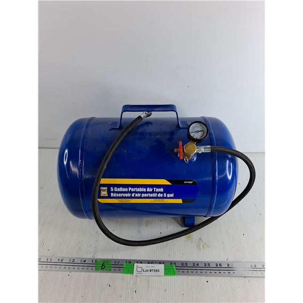 Power Fist 5 Gallon Portable Air Tank - Cannot Ship