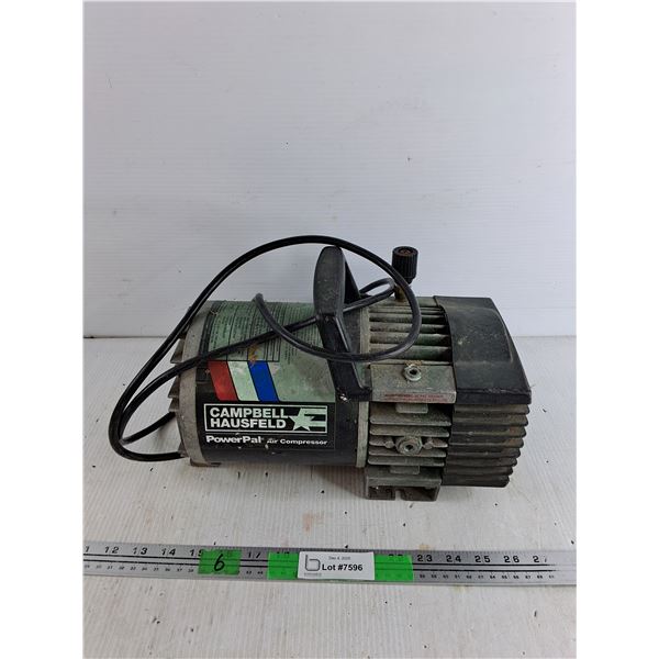 Campbell Hausfeld Air Compressor - Powers On, As Is - Cannot Ship