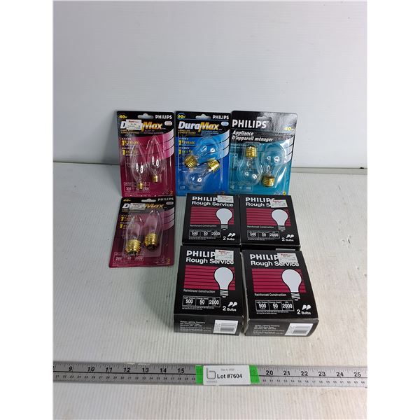 Assorted Lightbulbs- Duramax, Philips- As Is