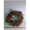 Image 2 : (3) Christmas Wreath - PICK UP