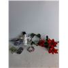 Image 2 : Christmas Metal hanging Decor, Christmas Stickers, Stocking